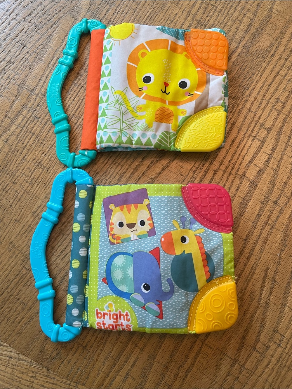 Bright starts crinkle books